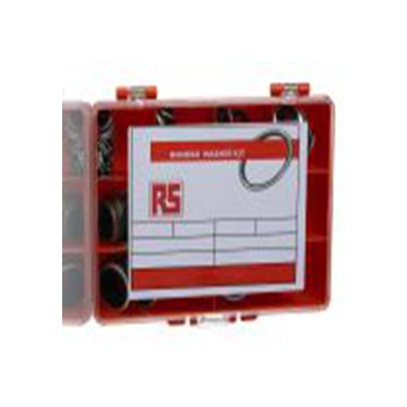 RS PRO,850-704,密封垫片 BSP 自定心英制套件, 丁腈制