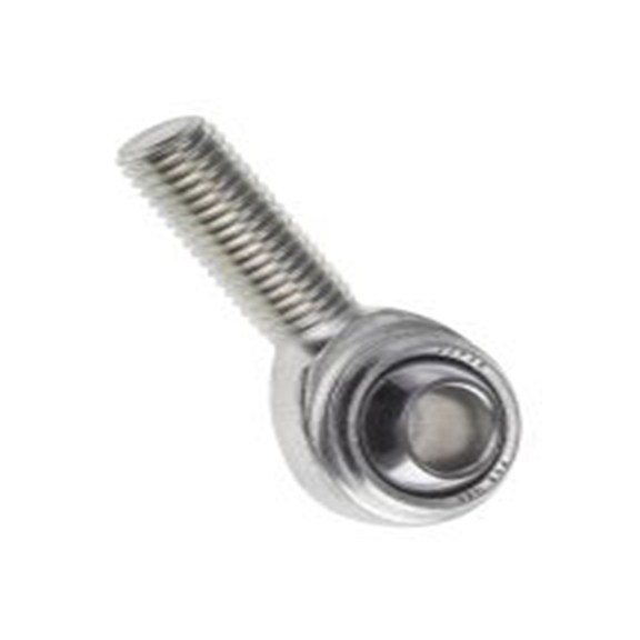 RS PRO,198-9128,杆端关节轴承, 17600 N静态负荷, 14 mm孔径 M14 x 2 Male连接 公制, 钢制