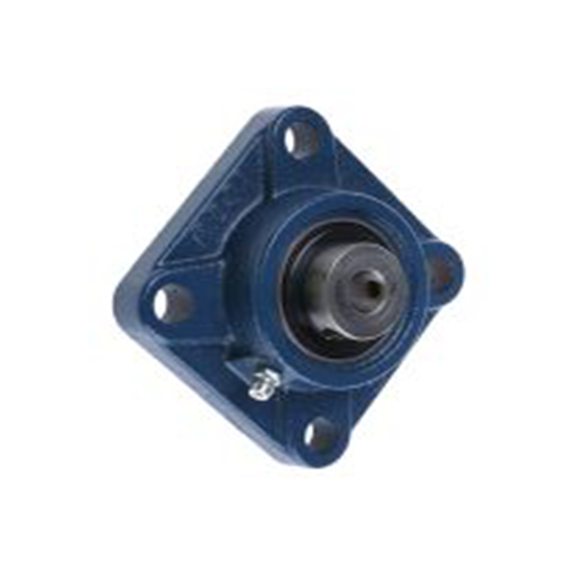 RS PRO,750-8762,轴承单元 法兰, 12 mm内径, 86 mm, UCF201 x 86 mm x 33.3 mm, 4安装孔, 铸铁制