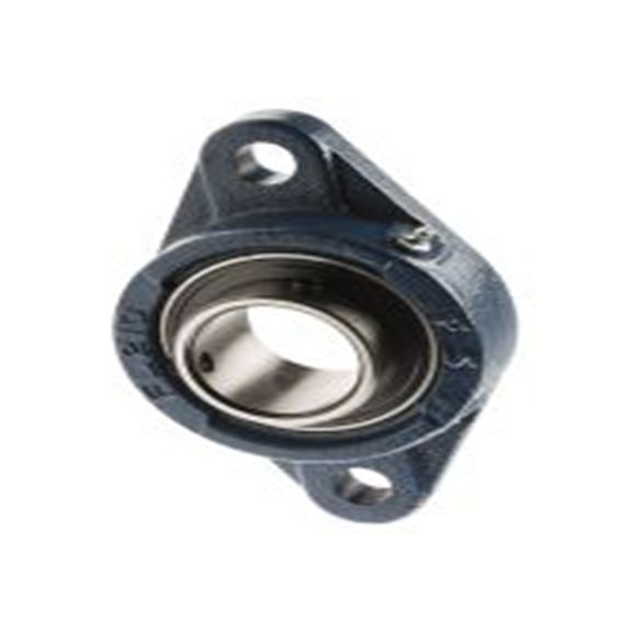 RS PRO,750-8895,轴承单元 法兰, 50 mm内径, 197 mm, UCFL210 x 115 mm x 54.6 mm, 2安装孔, 铸铁制