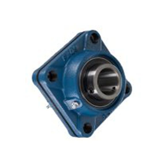 RS PRO,750-8914,轴承单元 法兰, 45 mm内径, 143 mm, UCFX09 x 143 mm x 55.6 mm, 4安装孔, 铸铁制