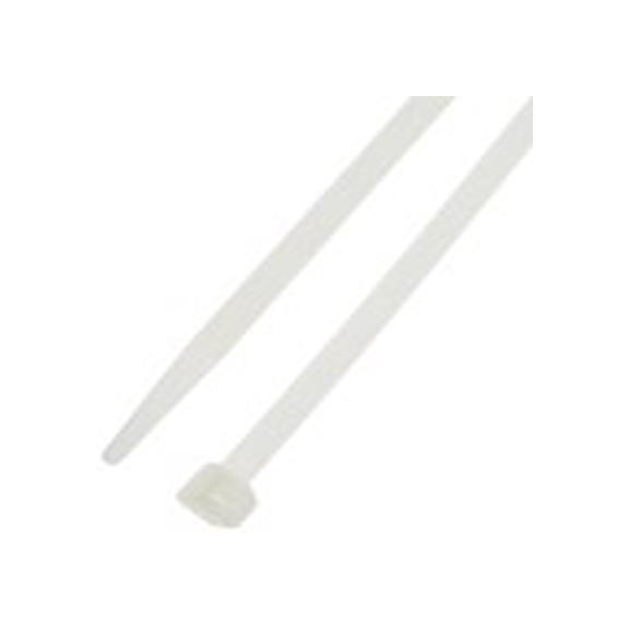 RS PRO,178-513,尼龙 66 电缆扎带, 不易松脱, 阻燃, 天然色, 380 mm长x7.6 mm宽, 539N拉伸强度
