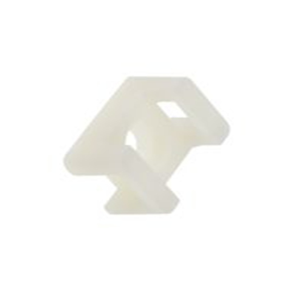 RS PRO,666-739,RS PRO 螺钉 扎带固定座, 尼龙 66制, 23 mm长 9 mm宽 x 16 mm宽, Φ6 mm固定孔, 白色, SM系列