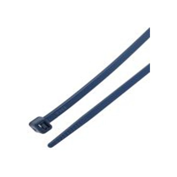 RS PRO,172-1767,金属可检测尼龙 电缆扎带, 金属可检测, UL94HB, 蓝色, 400 mm长x4.6 mm宽, 150N拉伸强度