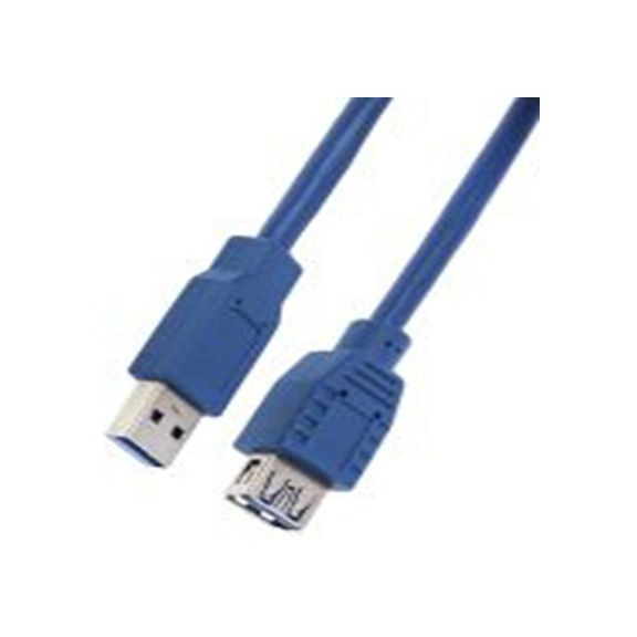 RS PRO,182-8841,RS PRO , USB A 型 公转USB A 型 母插, 5 m长, USB 3.0, 蓝色