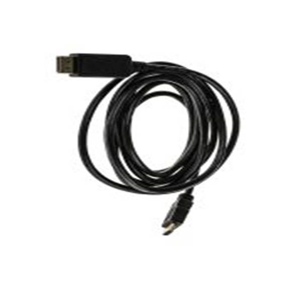 RS PRO,186-3036,RS PRO DP线, 3 m长, 屏接口 公转HDMI 公, 黑色 聚氯乙烯护套