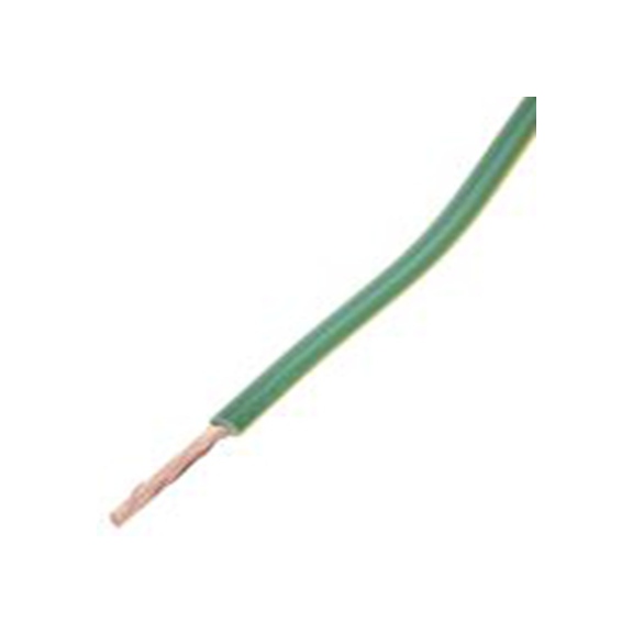 RS PRO,544-1793,绿色, 黄色 无屏蔽, 设备电线 2491X 架空电缆, 2.5 mm², 100 m长 50/0.25 mm, 13 AWG 聚氯乙烯, 750 V, 最高70 °C