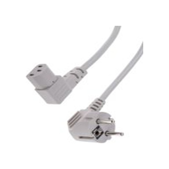 RS PRO,626-6717,2.5 m 电源线, 250 V, IEC C13转CEE 7/7 聚氯乙烯, 灰色, 符合CE标准