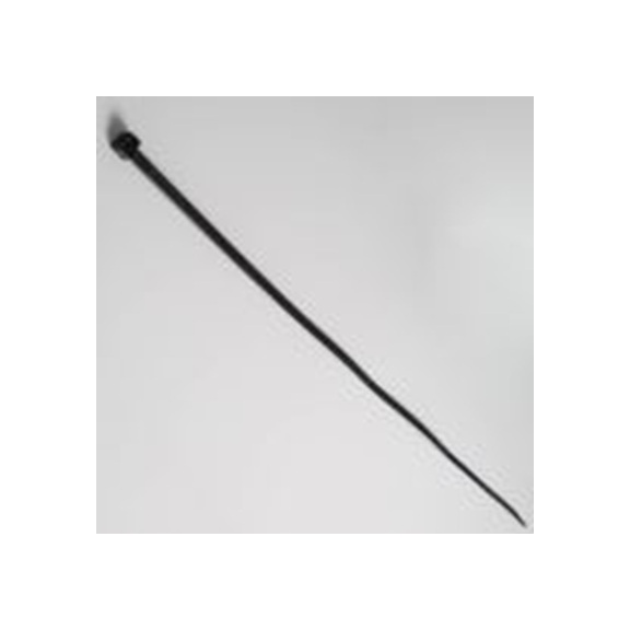 RS PRO,811-1527,尼龙 66 电缆扎带, 不易松脱, 阻燃, 黑色, 750 mm长x7.5 mm宽, 539N拉伸强度