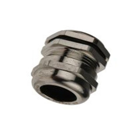 RS PRO,831-9028,镀镍黄铜 电缆接头, M25, 9 mm至16 mm线径, IP68, 金属 包括锁紧螺母