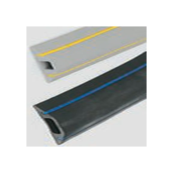 RS PRO,365-9712,RS PRO, 9 m长 减速带线槽, 橡胶制, 黑色, 黄色, Warning系列, 30 mm内径