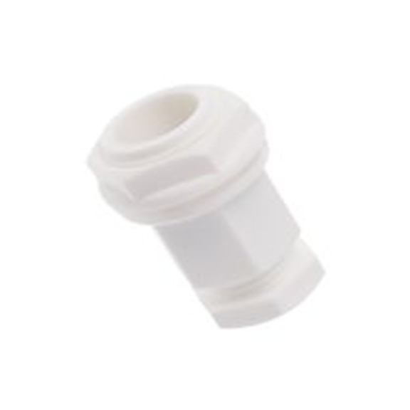 RS PRO,127-243,塑料 电缆接头, M20, 7 mm至10.5 mm线径, IP55, 白色 包括锁紧螺母