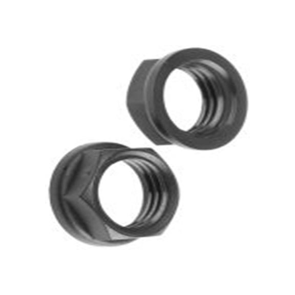 RS PRO,127-259,M16 锁紧螺母, 聚酰胺 6制, 黑色, 工作温度-20 °C至80 °C