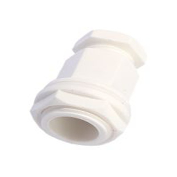 RS PRO,127-394,塑料 电缆接头, M20, 7 mm至10.5 mm线径, IP55, 白色 包括锁紧螺母