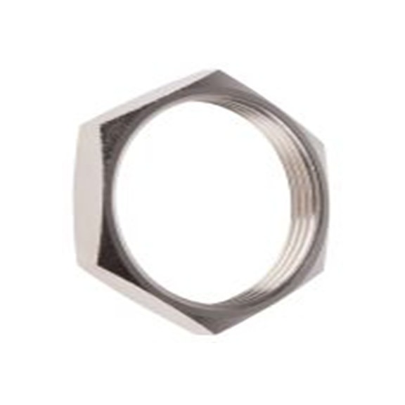 RS PRO,127-502,M50 锁紧螺母, 黄铜制