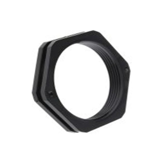 RS PRO,127-530,M50 锁紧螺母, 聚酰胺 6制, 黑色, 工作温度-20 °C至80 °C