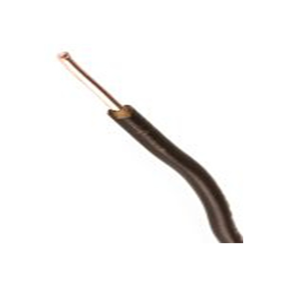 RS PRO,139-111,棕色 坚固 6491X 架空电缆, 1.5 mm², 100 m长 1, 0 AWG 聚氯乙烯, 450/750 V, 最高70 °C, H07V-U系列