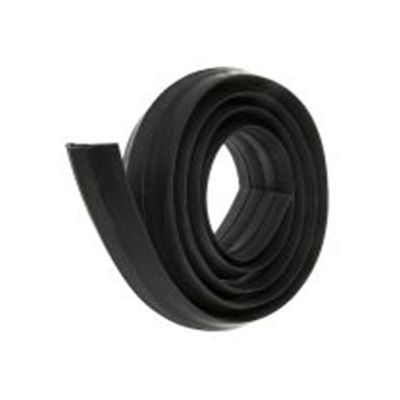 RS PRO,208-516,RS PRO, 3 m长 减速带线槽, 橡胶制, 黑色, Multi Compartment系列, 14 mm内径