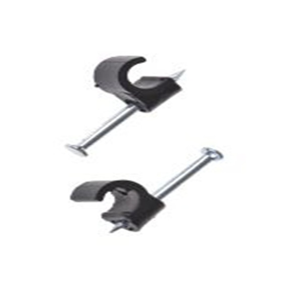 RS PRO,233-415,聚乙烯, 黑色, 最大捆束6 mm, 钉固定