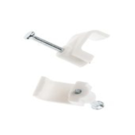 RS PRO,233-584,聚乙烯, 白色, 钉固定