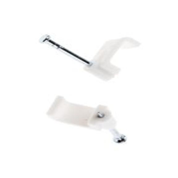 RS PRO,233-607,聚乙烯, 白色, 钉固定