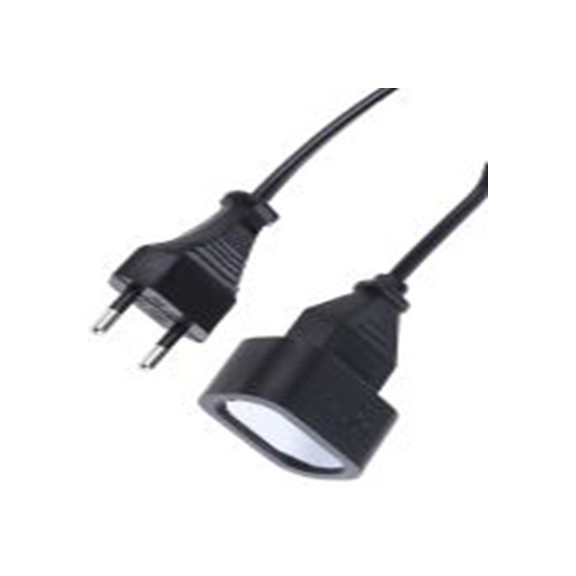 RS PRO,296-191,黑色 延长线, 额定电压250 V, 电缆长30 mm