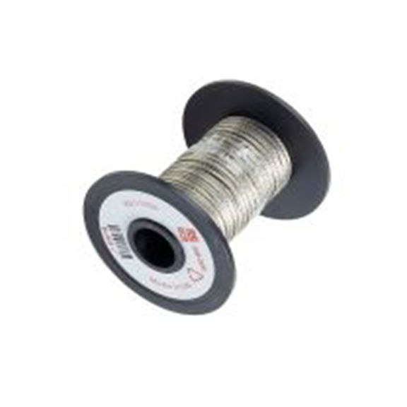 RS PRO,358-006,0.5 mm² 铜编织带, 25 m长, 35 Ω/km 锡铜线导体, 1.9 x 0.6 mm