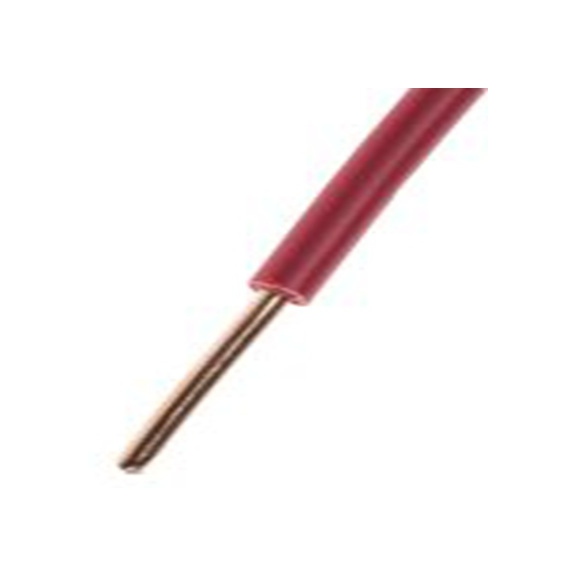 RS PRO,359-043,红色 控制 架空电缆, 2.5 mm², 100 m长 1/1.78 mm, 13 AWG 聚氯乙烯, 600 V, 最高70 °C, RIGID BU系列