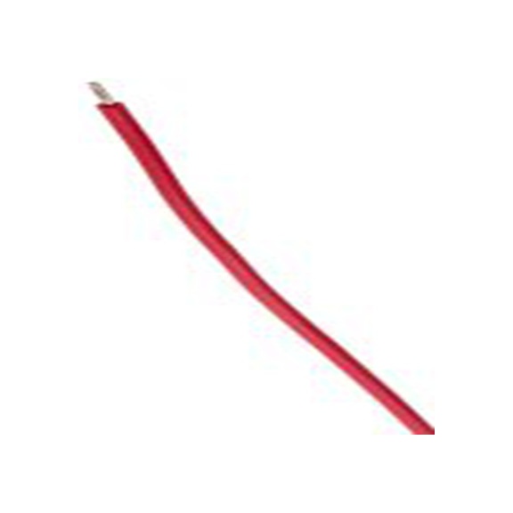 RS PRO,359-683,RS PRO 红色恶劣环境电线, 0.5 mm², 25m长, 20 AWG, 750 V, 最高+180°C, 硅橡胶绝缘