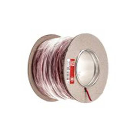 RS PRO,361-614,红色 单芯 架空电缆, 0.5 mm², 100 m长 16/0.2 mm, 20 AWG 聚氯乙烯, 500V, 最高70 °C, H05V-K系列