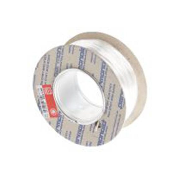 RS PRO,361-620,白色 2491X 架空电缆, 0.5 mm², 100 m长 16/0.2 mm, 20 AWG 聚氯乙烯, 聚氯乙烯, 500 V, 最高70 °C, H05V-K系列