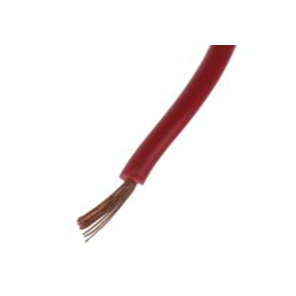 RS PRO,361-686,红色 单芯 架空电缆, 0.75 mm², 100 m长 24/0.2 mm, 18 AWG 聚氯乙烯, 500 V, 最高70 °C, H05V-K系列