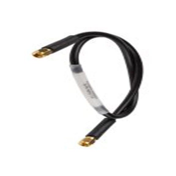 RS PRO,363-718,RG233 同轴电缆, 0.5 m长, 50 Ω, 端接, 黑色, SMA系列