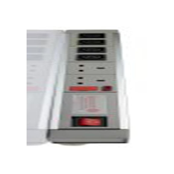 RS PRO,374-171,灰色 延长线, 额定电压230 V ac, 2个 IEC C14插座, 电缆长2 m