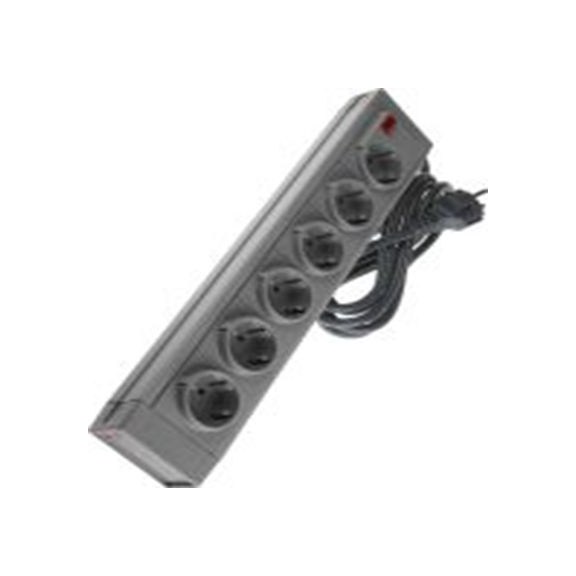 RS PRO,374-193,移动插座, 额定电压230 V ac, 6个 F 型插座, 电缆长2 m