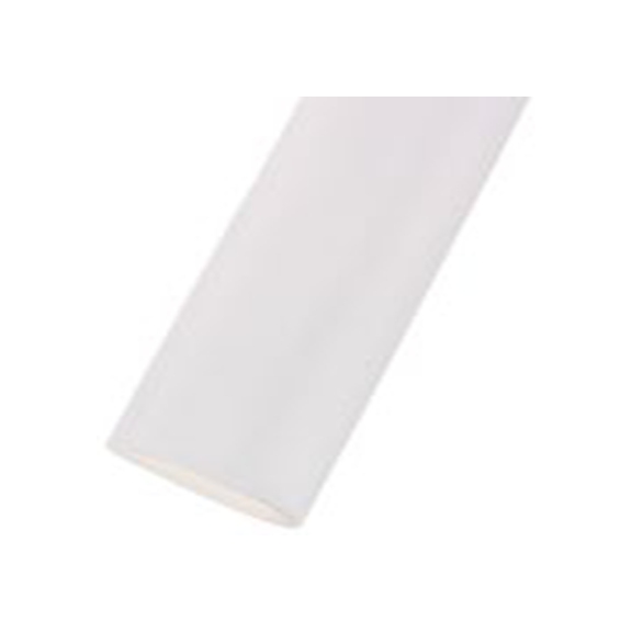 RS PRO,392-292,RS PRO 阻燃 聚烯烃 热缩管, 白色, Φ19.1 mm, 1.2m长, 2:1收缩比, 9.5 mm收缩径