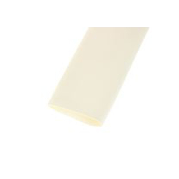RS PRO,392-309,RS PRO 阻燃 聚烯烃 热缩管, 白色, Φ25.4 mm, 1.2m长, 2:1收缩比, 12.7 mm收缩径