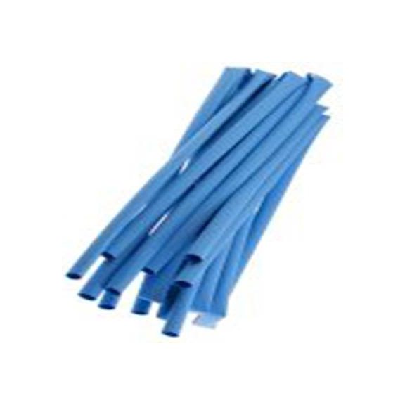 RS PRO,397-922,RS PRO 阻燃 聚烯烃 热缩管, 蓝色, Φ9.5 mm, 1.2m长, 2:1收缩比, 4.8 mm收缩径