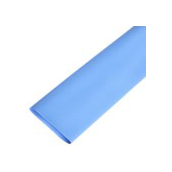 RS PRO,397-966,RS PRO 阻燃 聚烯烃 热缩管, 蓝色, Φ38.1 mm, 1.2m长, 2:1收缩比, 19.1 mm收缩径