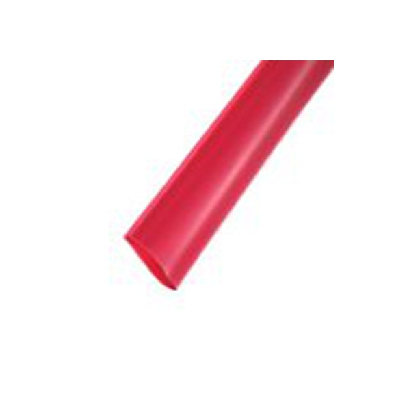 RS PRO,398-240,RS PRO 阻燃 聚烯烃 热缩管, 红色, Φ38.1 mm, 1.2m长, 2:1收缩比, 19.1 mm收缩径