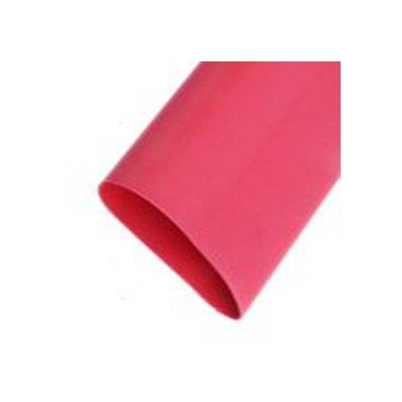 RS PRO,398-256,RS PRO 阻燃 聚烯烃 热缩管, 红色, Φ25.4 mm, 1.2m长, 2:1收缩比, 12.7 mm收缩径