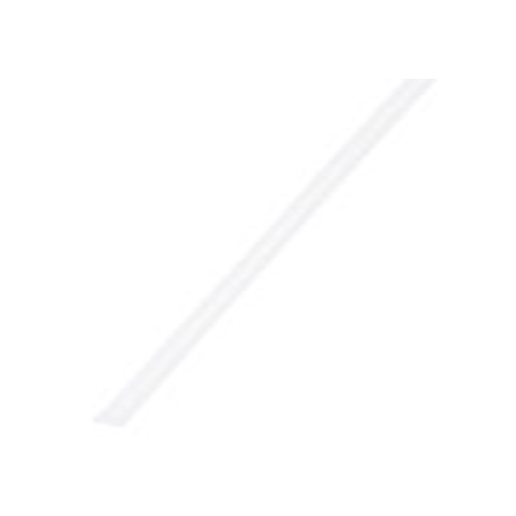 RS PRO,398-464,RS PRO 阻燃 含氟聚合物 热缩管, 无色, Φ1.6 mm, 1.2m长, 2:1收缩比, 0.8 mm收缩径