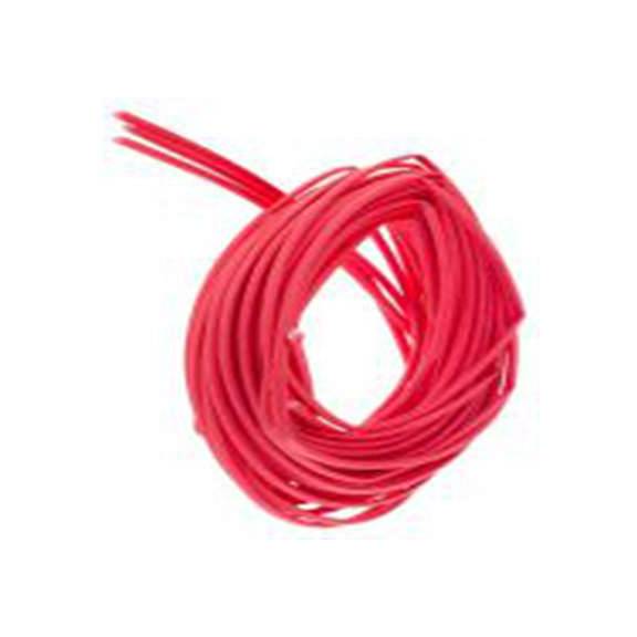 RS PRO,398-745,丙烯酸玻璃纤维 红色 电缆套管, 5m长 编织层, 1kV介质强度