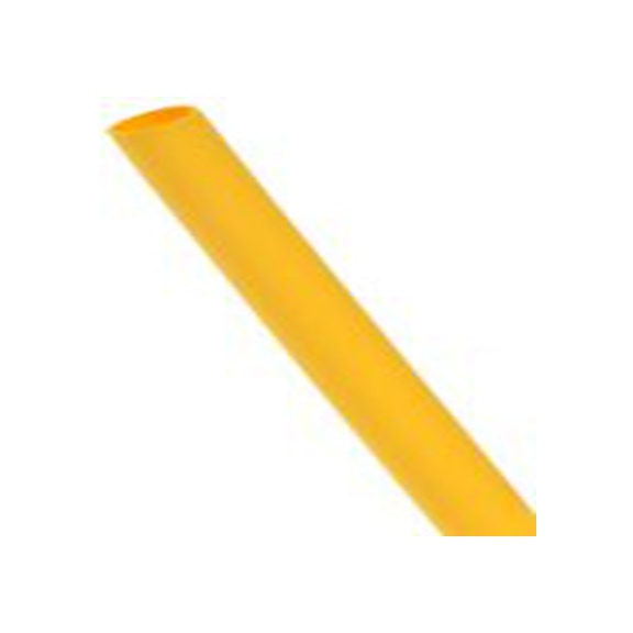 RS PRO,399-502,RS PRO 阻燃 聚烯烃 热缩管, 黄色, Φ3.2 mm, 1.2m长, 2:1收缩比, 1.6 mm收缩径