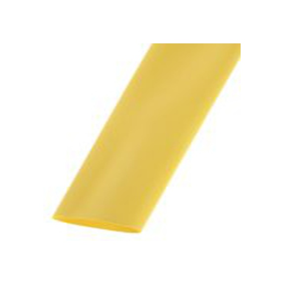 RS PRO,399-647,RS PRO 阻燃 聚烯烃 热缩管, 黄色, Φ25.4 mm, 1.2m长, 2:1收缩比, 12.7 mm收缩径