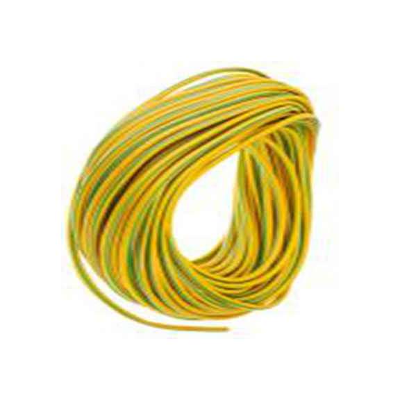 RS PRO,404-162,聚氯乙烯 黄色, 绿色 电缆套管, 30m长, 20kV/mm介质强度