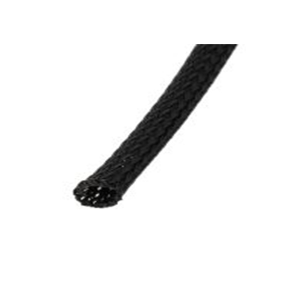 RS PRO,408-209,可扩展 聚乙烯对苯二酸盐 黑色 电缆套管, 5m长 编织层 18 mm