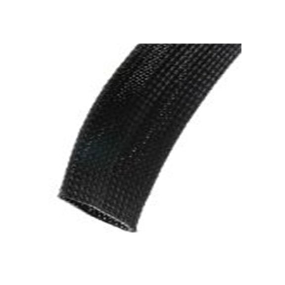 RS PRO,408-221,可扩展 聚乙烯对苯二酸盐 黑色 电缆套管, 5m长 编织层 60 mm