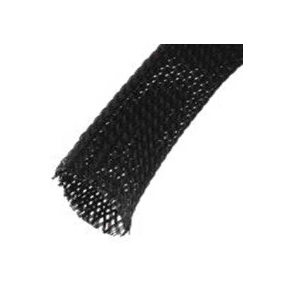 RS PRO,408-299,可扩展 聚乙烯对苯二酸盐 黑色 批头套装, 30m长 编织层 31.7 mm