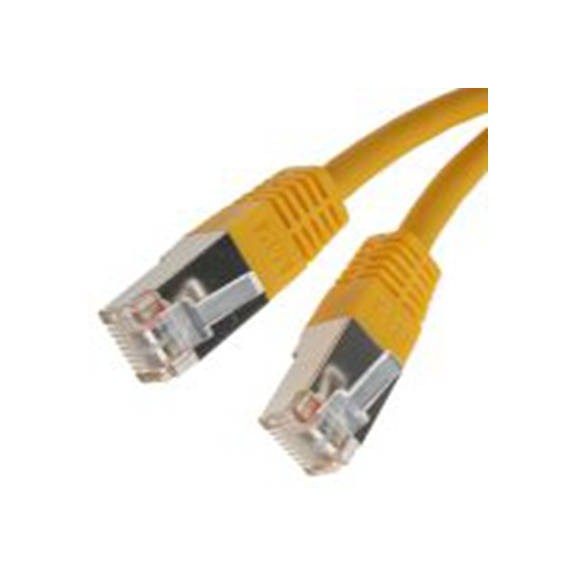 RS PRO,411-312,10 m 6 类 以太网电缆, 屏蔽, 黄色 聚氯乙烯护套